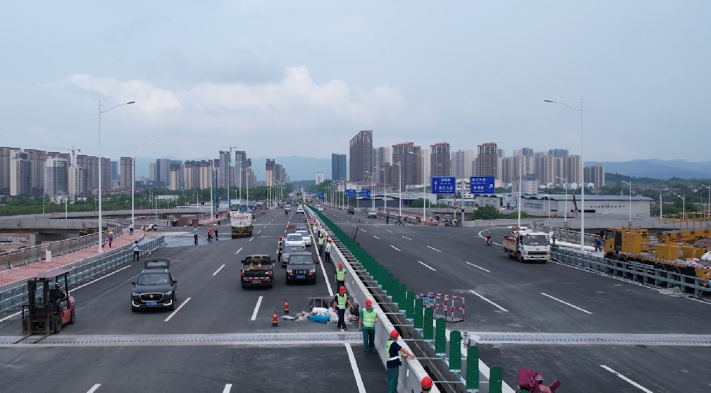 永安交通助力吉安赣江大桥“五一”通车